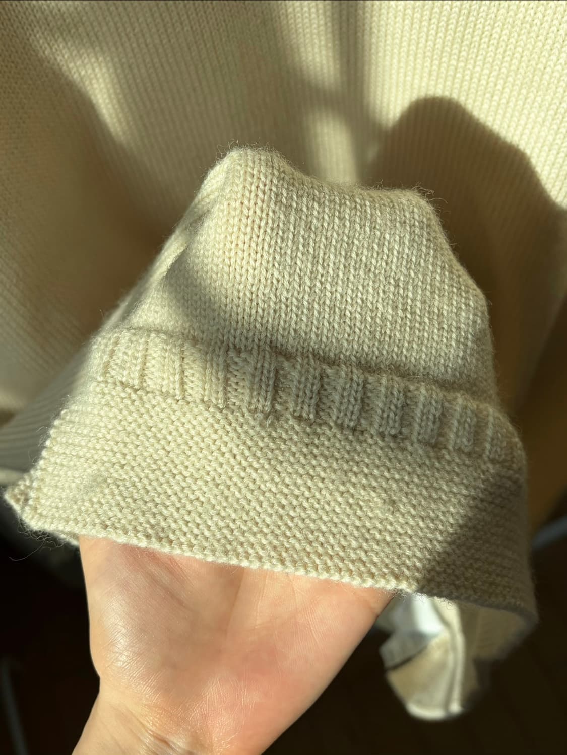 메종 마르지엘라 울니트 아이보리 XL 상품이미지4