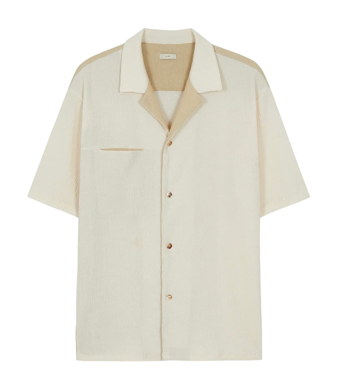xlim ep.3 02 shirt ivory 엑슬림 셔츠 상품이미지1