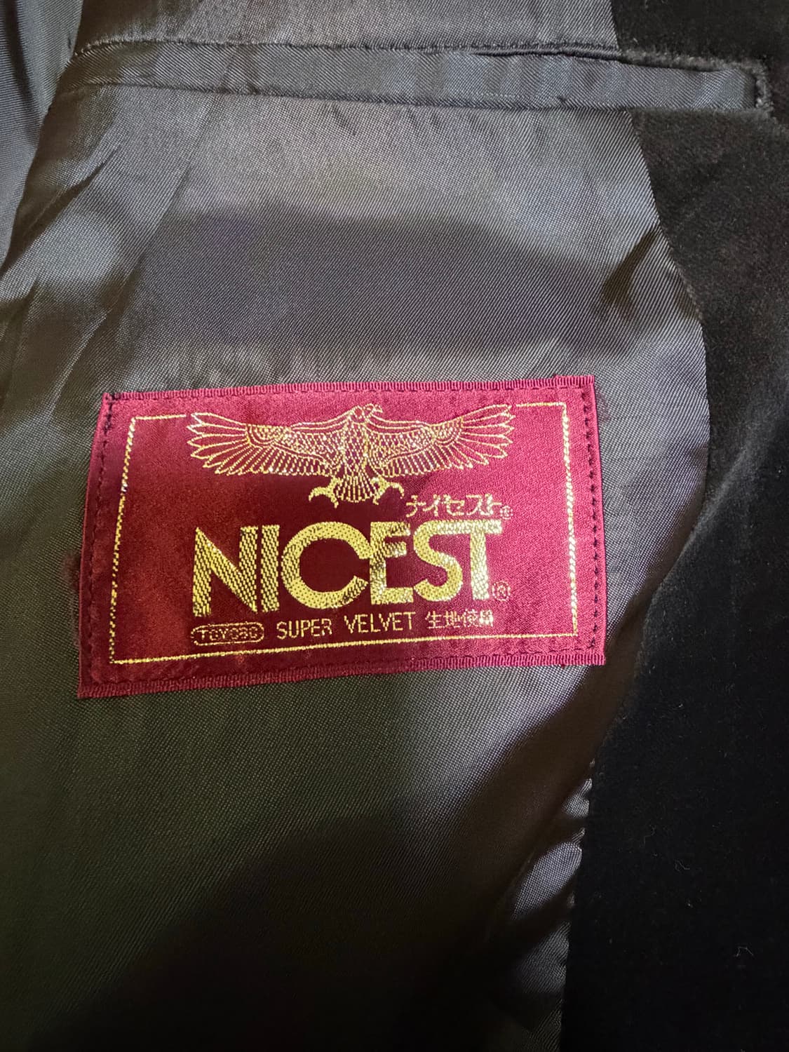 타카시마야 스웨이드 블레이저 다크 브라운 상품이미지5