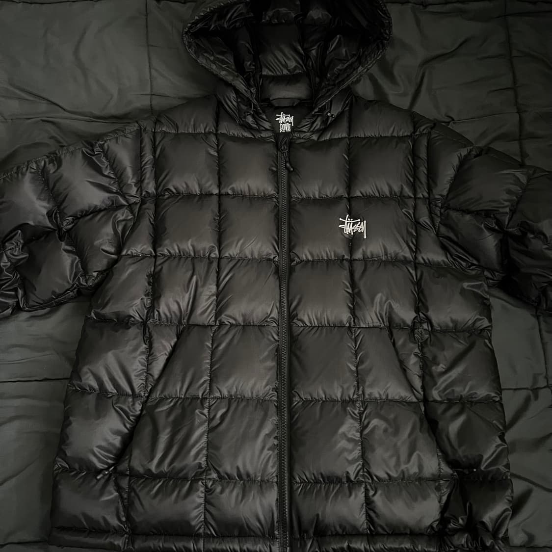 스투시 미드웨이트 퍼퍼 블랙 M 상품이미지1