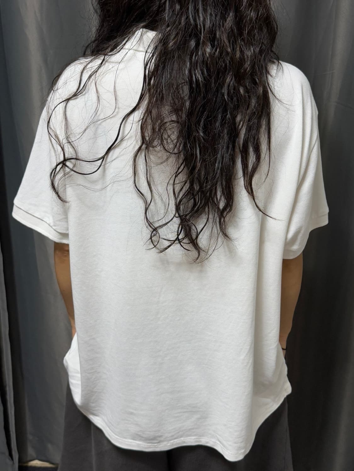 폴로 화이트 반팔 카라티 상품이미지2