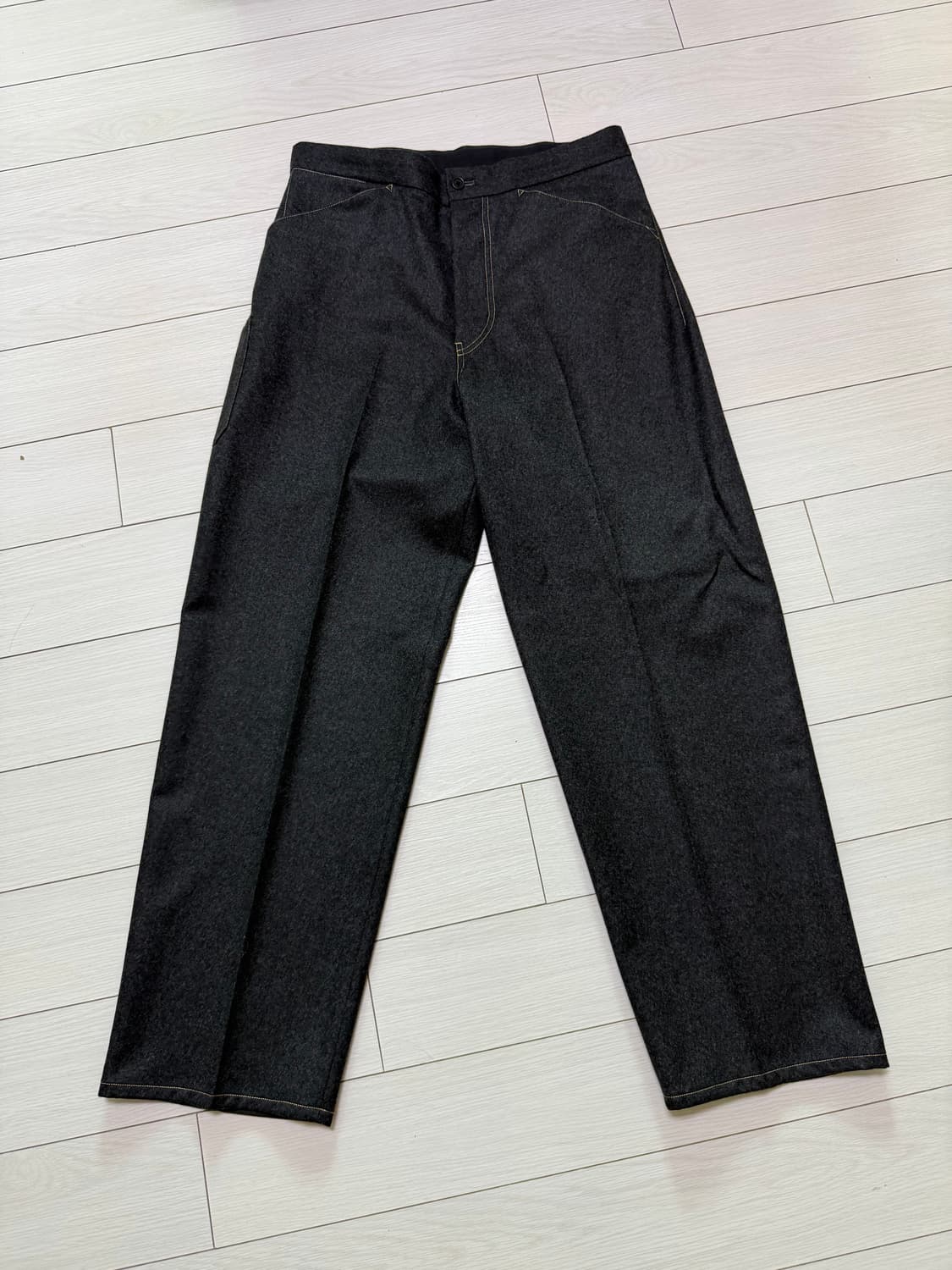 마티앤선즈 프렌치 워크 치노 3사이즈 차콜 상품이미지2