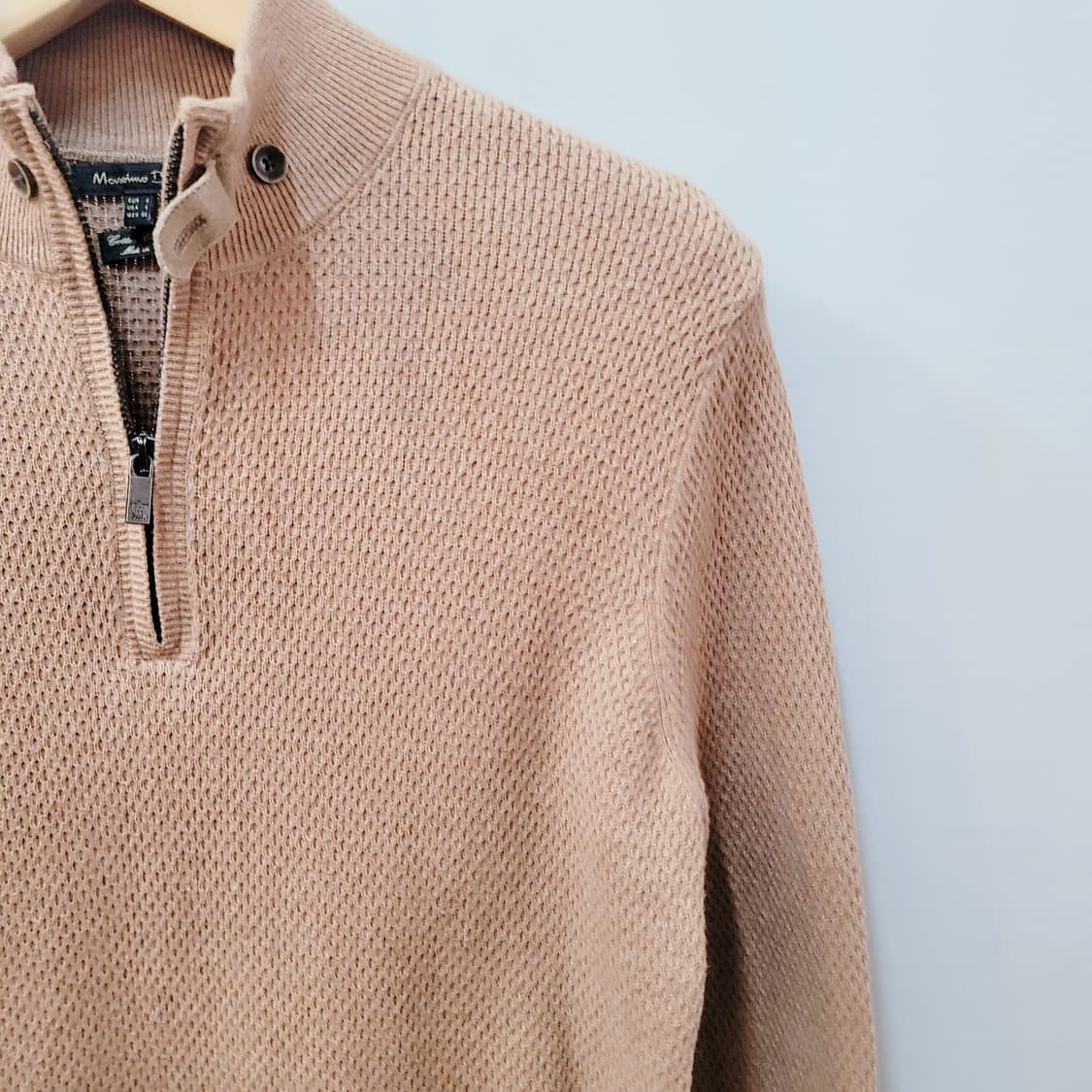 S) 마시모두띠 반집업 니트티  상품이미지3