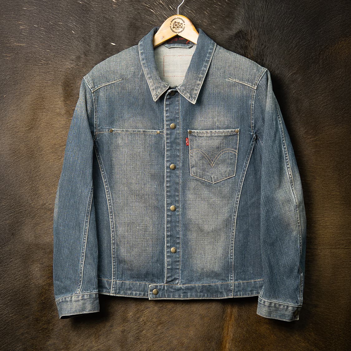 [95] 00s 리바이스 코리아 메이드 엔지니어드진 데님자켓  상품이미지1