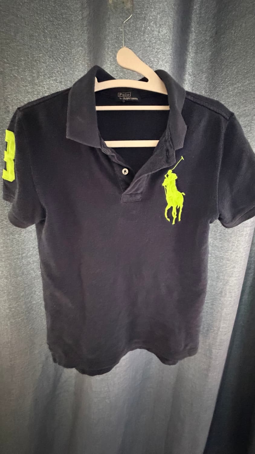 남색 폴로랄프로렌 빅포니 카라티 상품이미지1