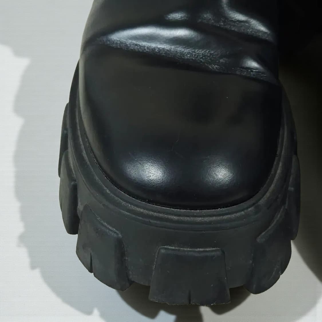 PRADA 프라다 모노리스 첼시 부츠 37 1/2 상품이미지4