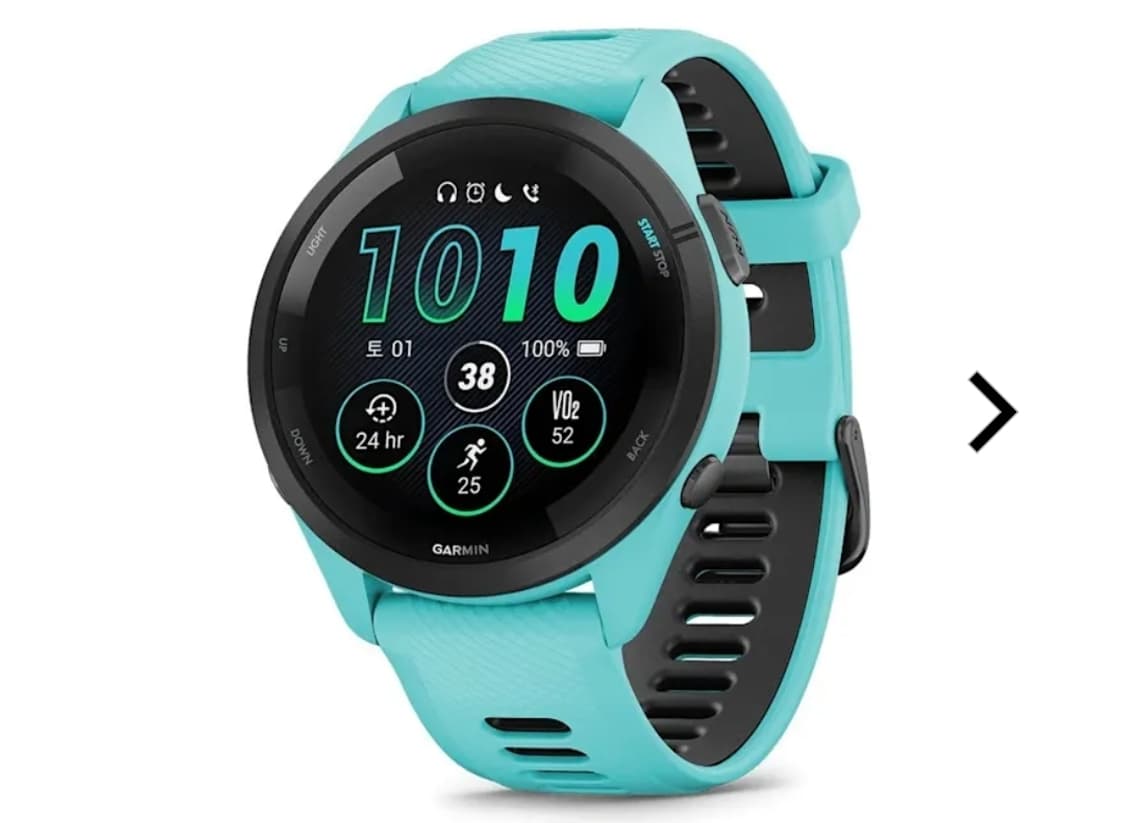 가민포러너 265 아쿠아 상품이미지1