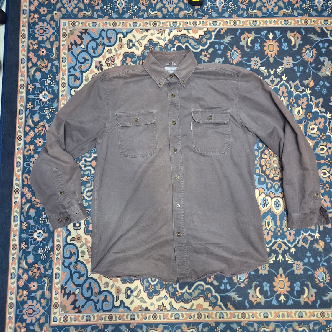 칼하트 썬페이딩 헤비코튼 셔츠 상품이미지1