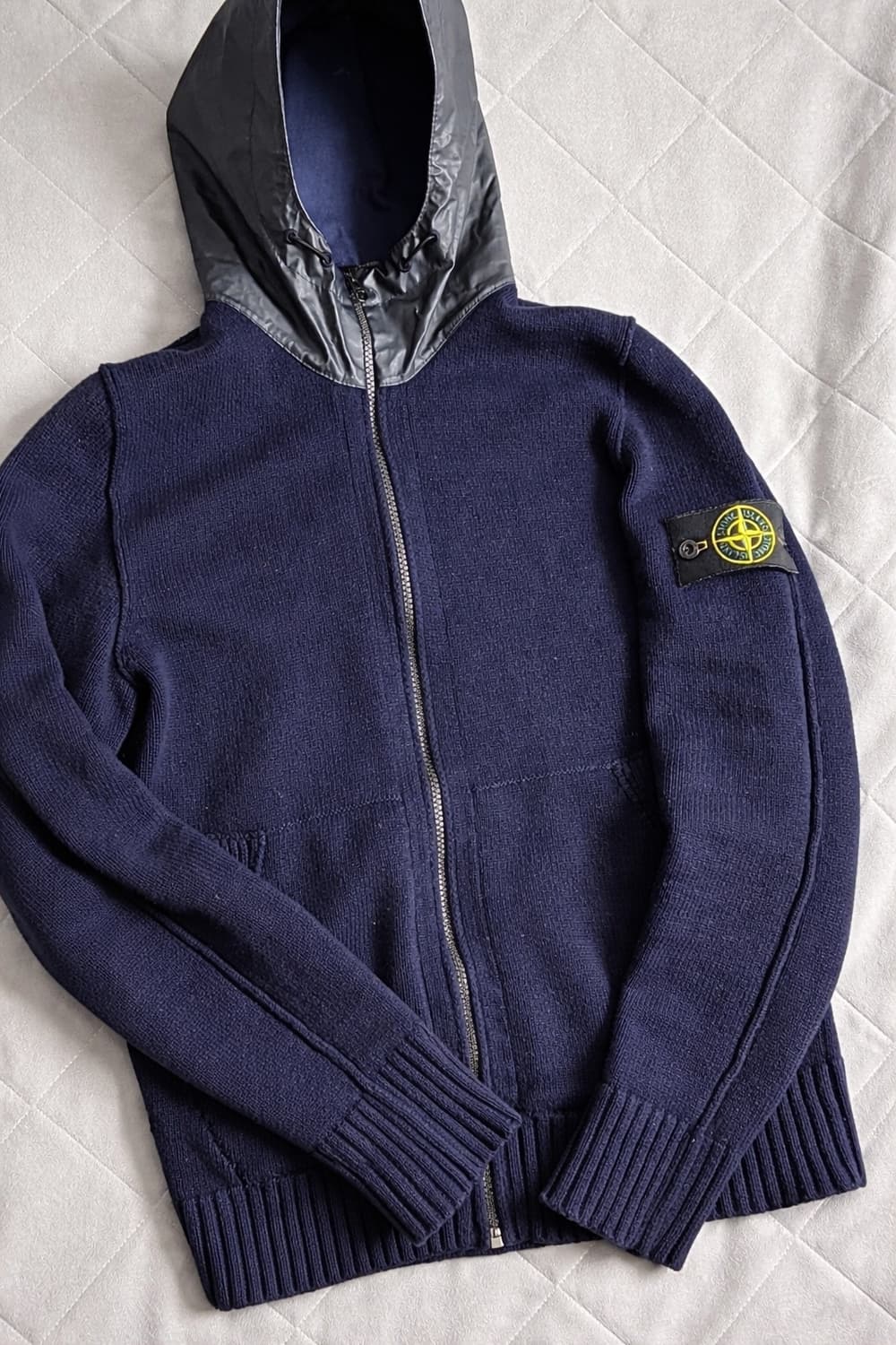 스톤아일랜드 니트집업 상품이미지1