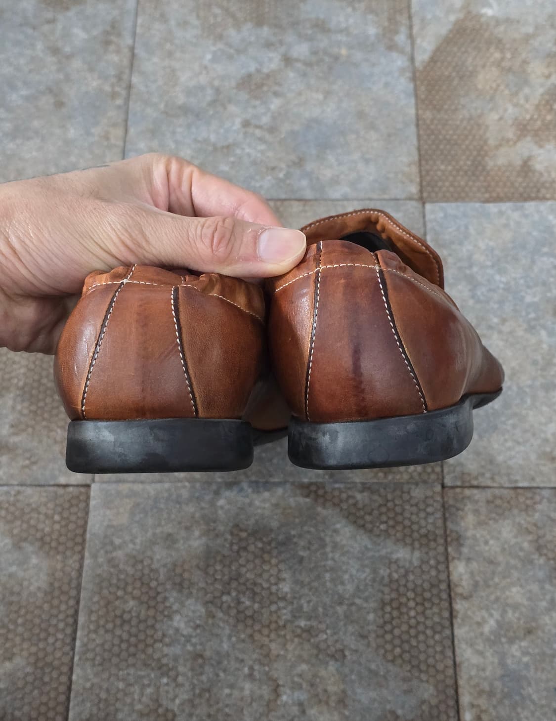 (260)폴스미스 빈티지 브라운 페니 로퍼 구두 상품이미지8