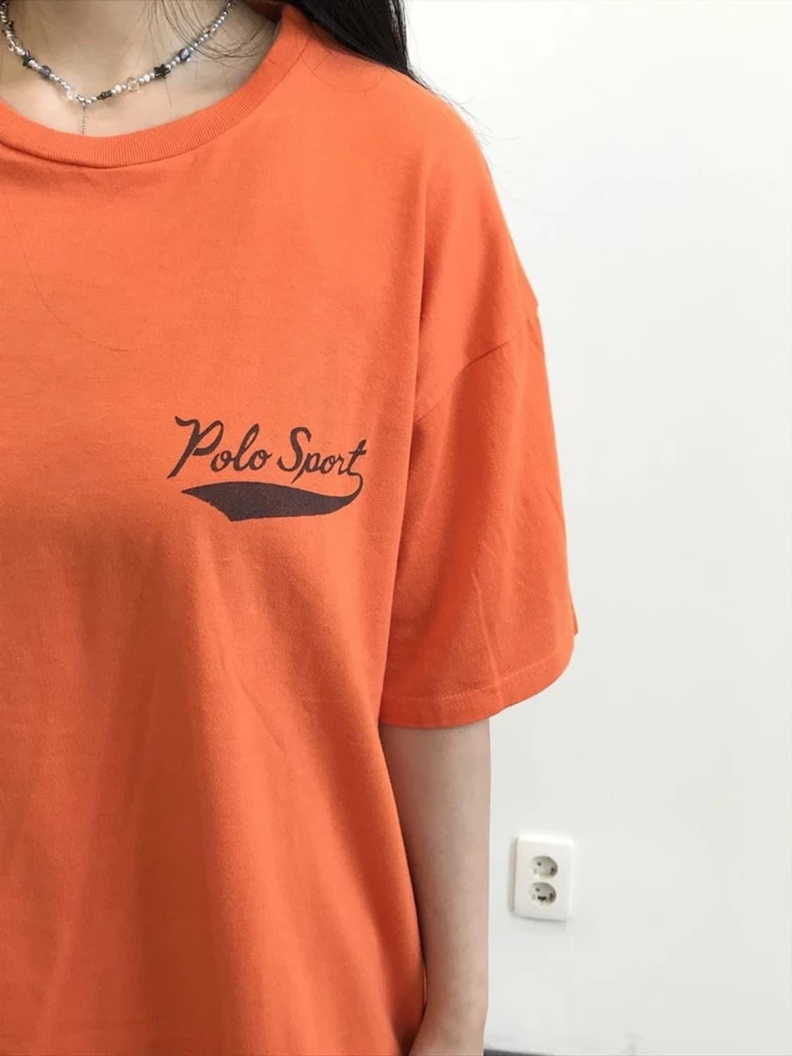 Polo Sport Orange T Shirt 상품이미지2
