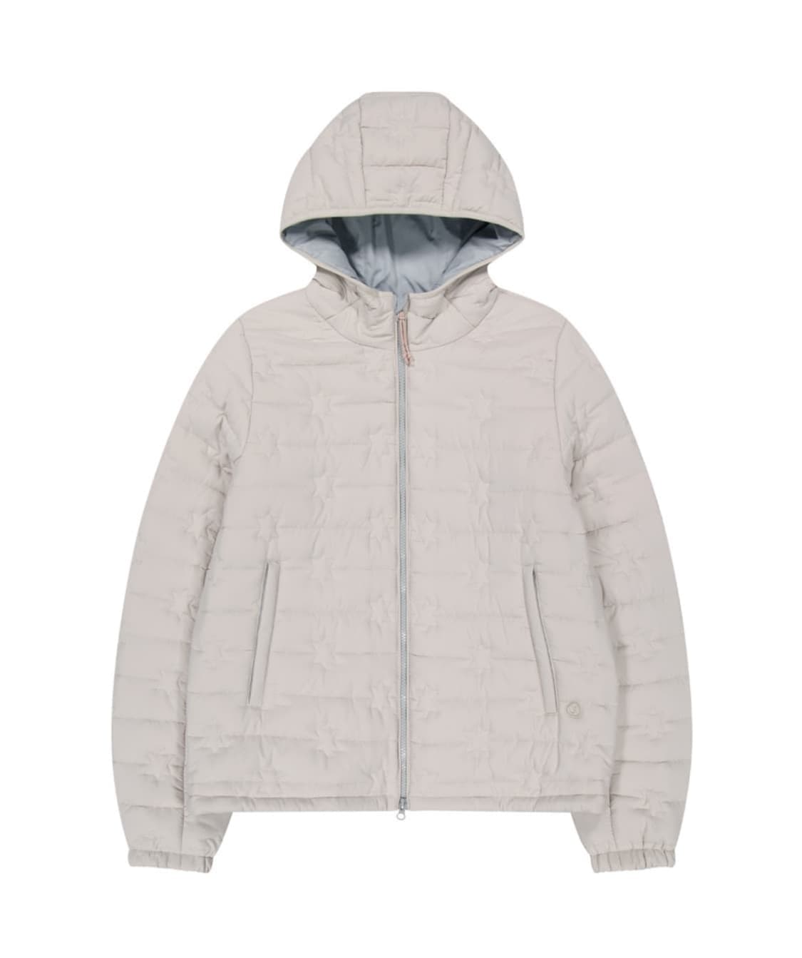 코이세이오 플러피 패디드 자켓 아이보리  라이트 별 스타 패딩 경량패딩 상품이미지1