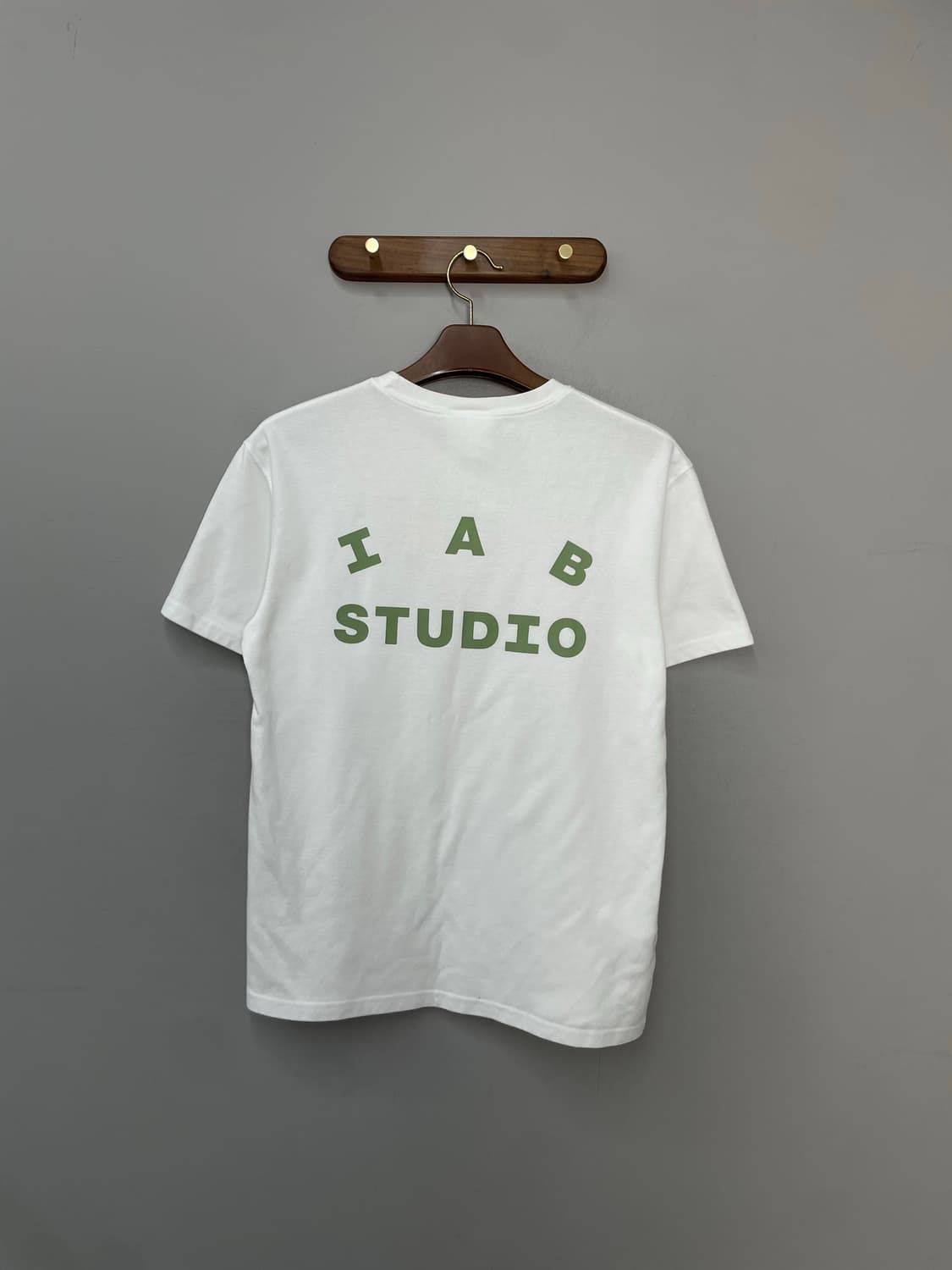 아이앱 스튜디오 라이트 그린 로고 반팔 H2259 상품이미지5