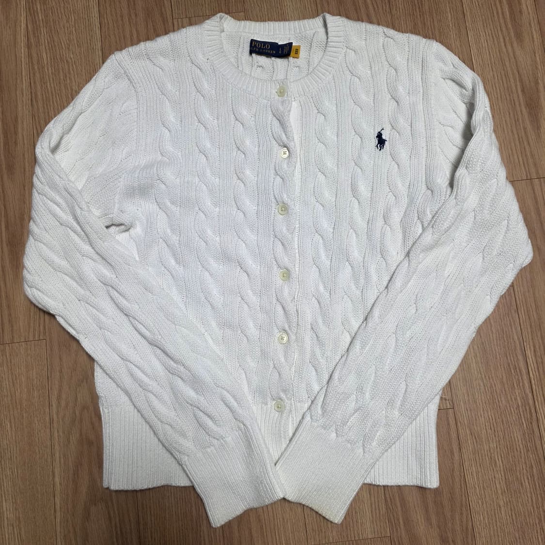 L) 폴로 랄프로렌 케이블 니트 가디건 상품이미지1