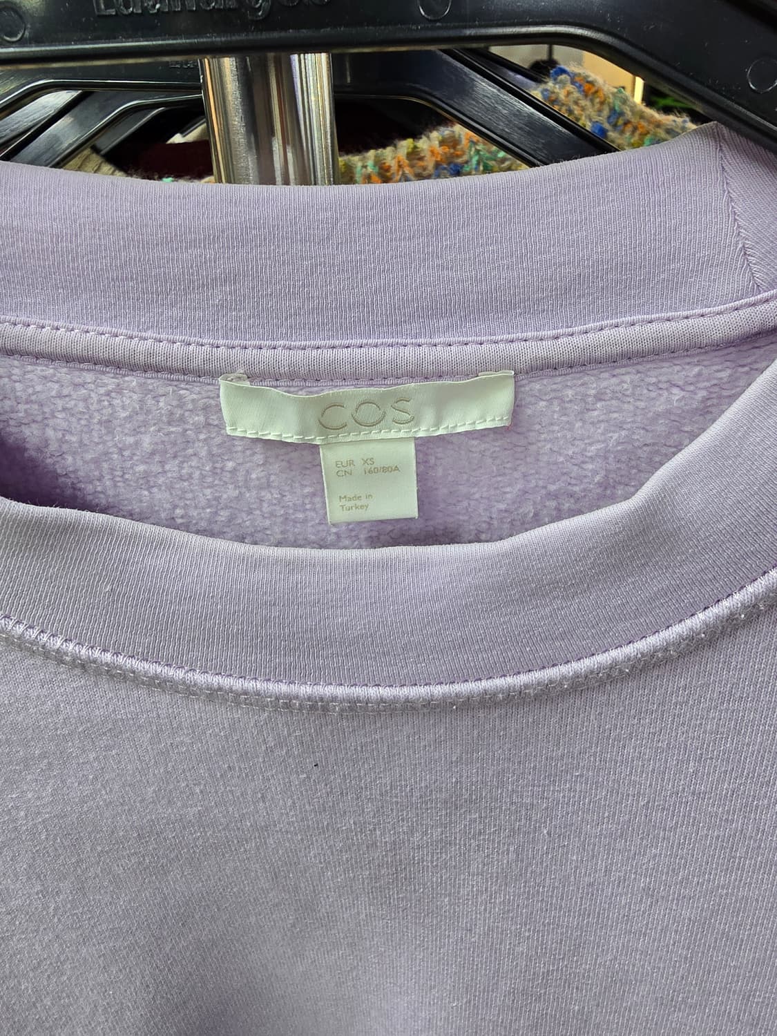 COS 코스 라벤더 맨투맨 티셔츠 (1257) 상품이미지3