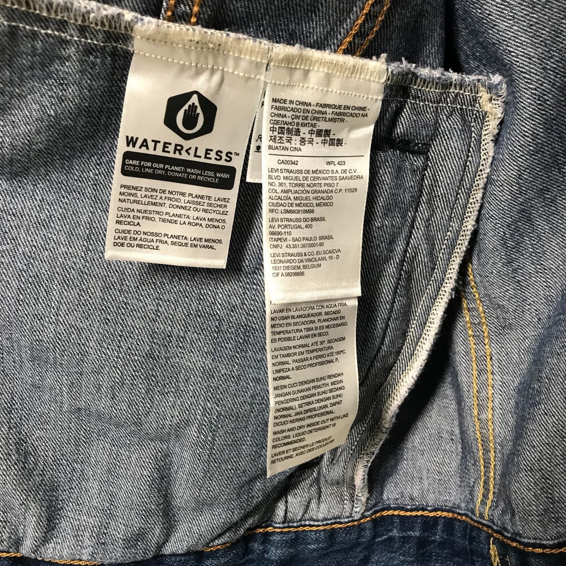 리바이스 데님 트러커 자켓 새상품 L 상품이미지7