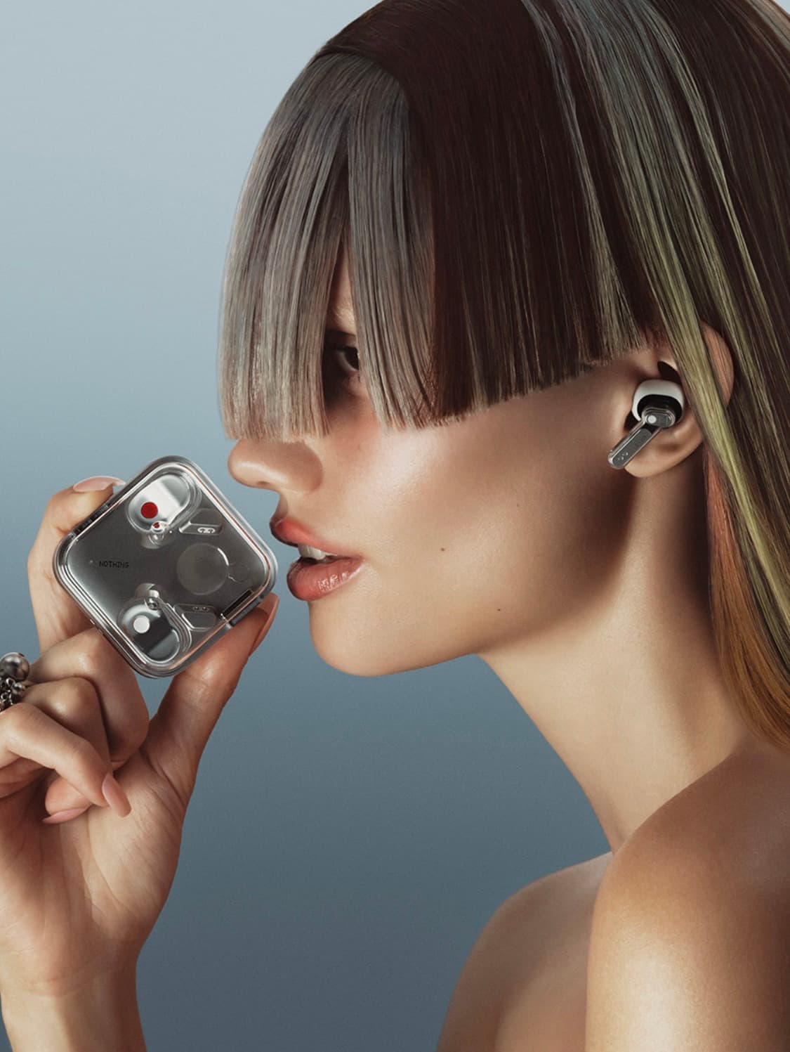 (상태 최상) nothing 낫싱 이어 (3) 화이트 ear (3) wh 상품이미지4