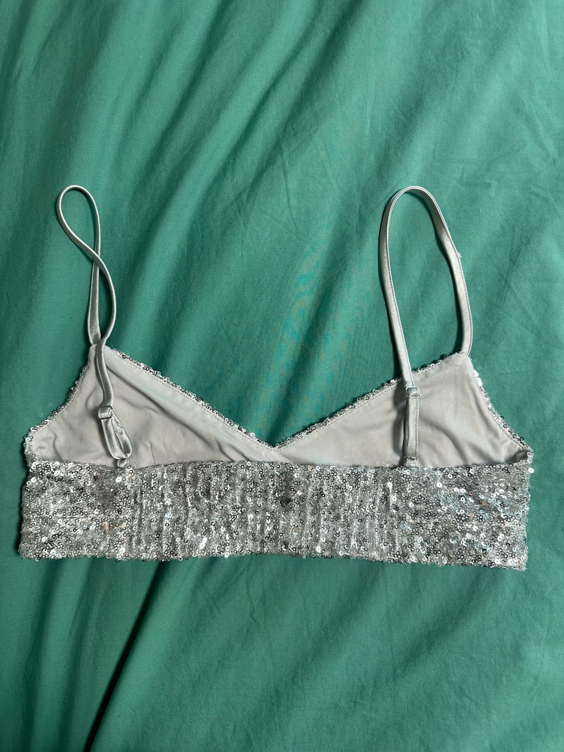 오버듀플레어 스팽글 뷔스티에 탑 (새상품) 상품이미지5