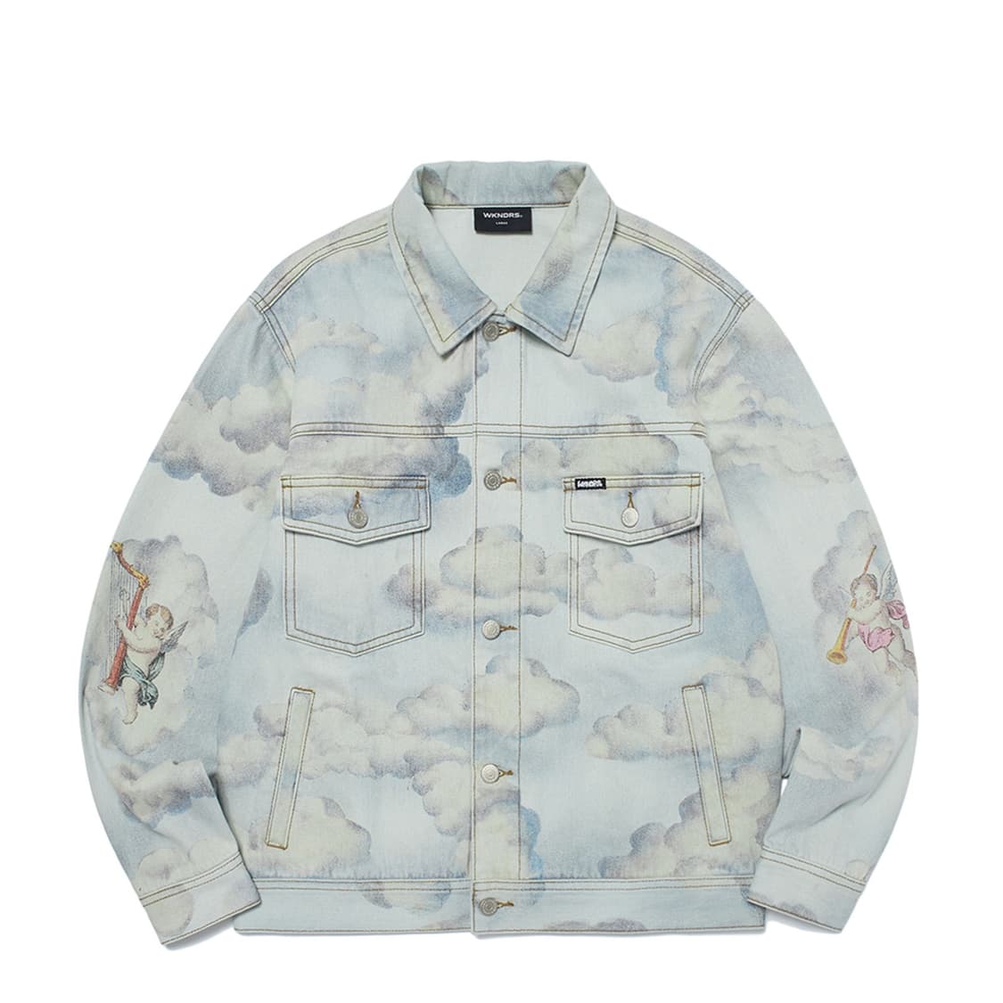 위캔더스 ANGEL TRUCKER 엔젤 자켓 XL 상품이미지3