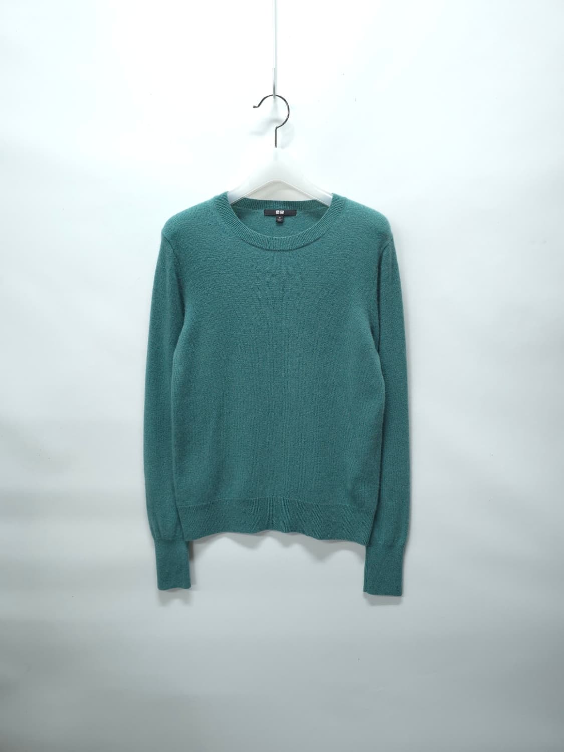 유니클로 여성 캐시미어 100% 크루넥 니트 (민트그린/M) 상품이미지1