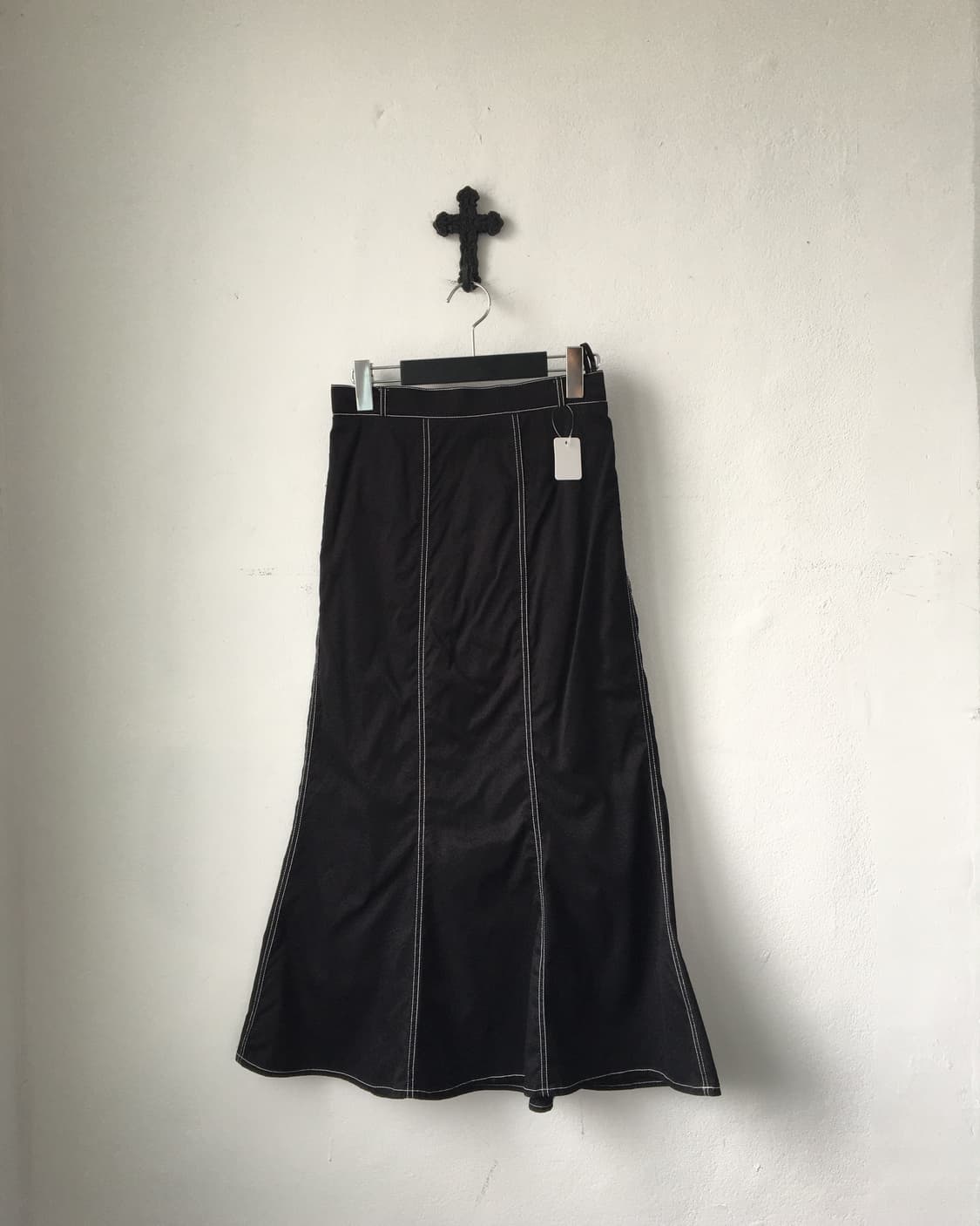 stitch point long skirt 상품이미지1