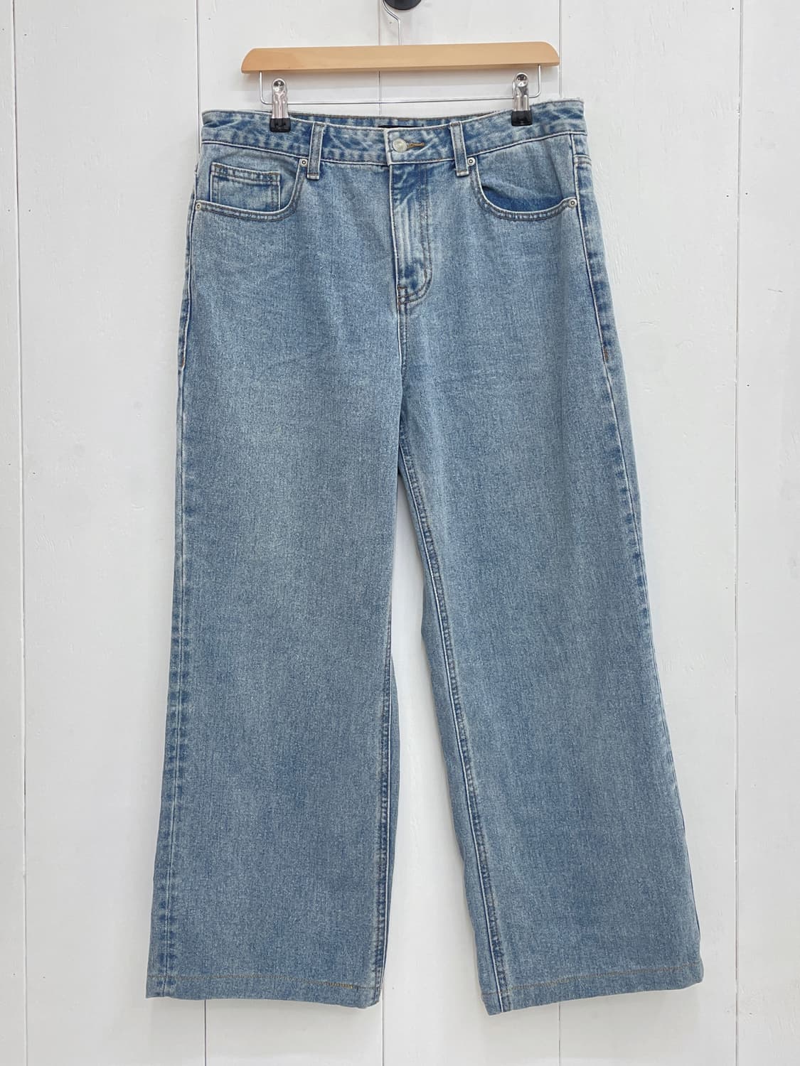 무신사 스탠다드 라이트 인디고 데님 팬츠 상품이미지2