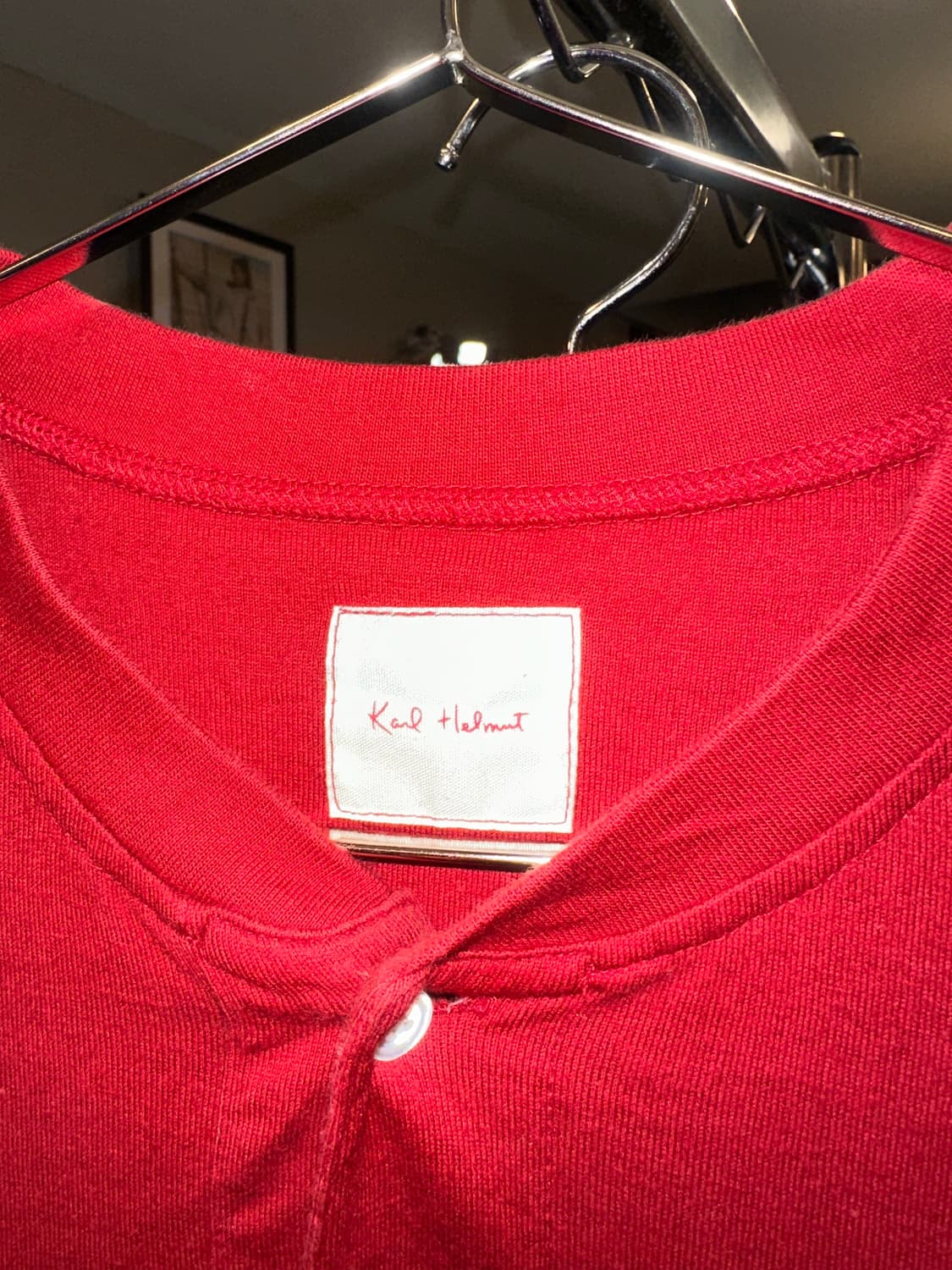 Karl Helmut signature patch logo sleeve 상품이미지4