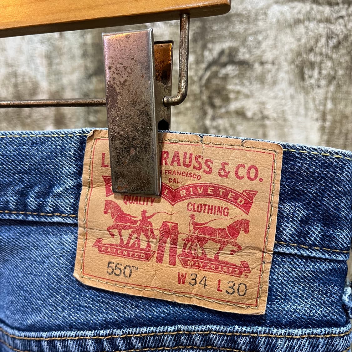 리바이스 550 데님 팬츠 1 상품이미지8