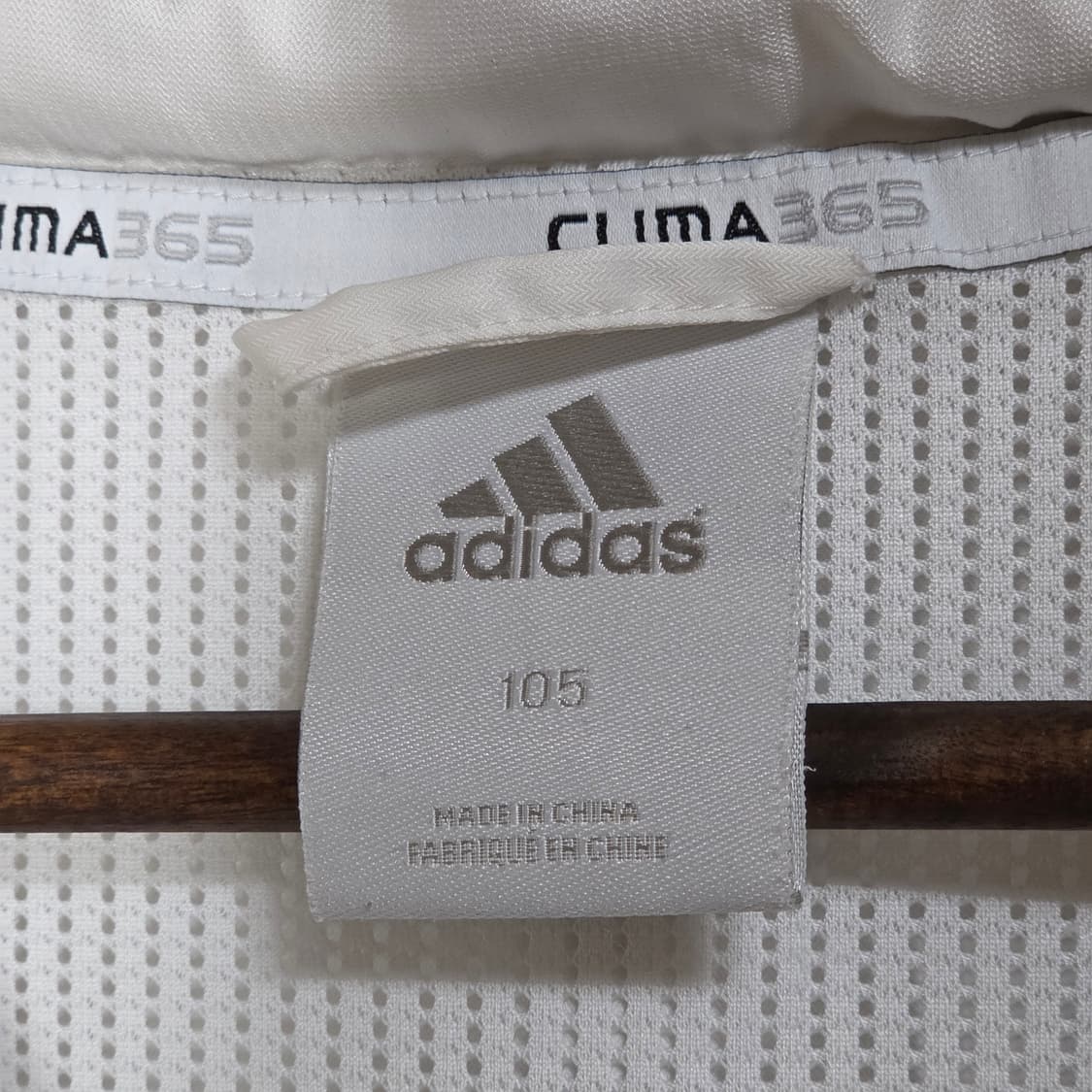 아디다스 올드스쿨 화이트 삼선 바람막이 상품이미지10