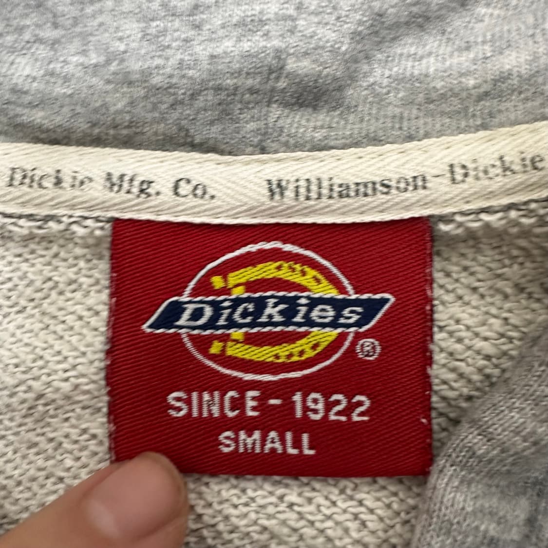 Dickies 디키즈 여성 후드집업 그레이 S 상품이미지3