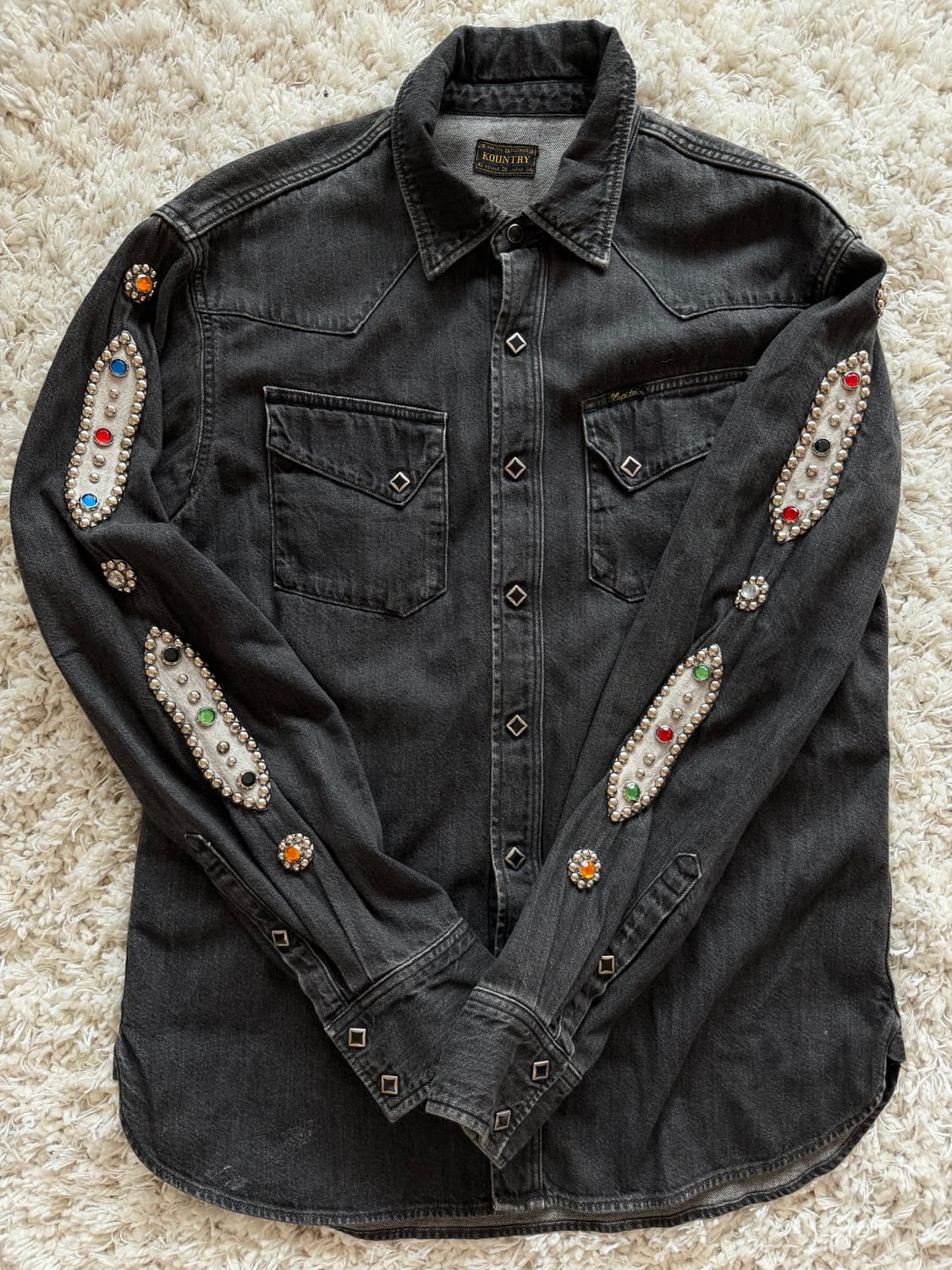 캐피탈 잼스톤 블랙 셔츠 4사이즈 XL 상품이미지1