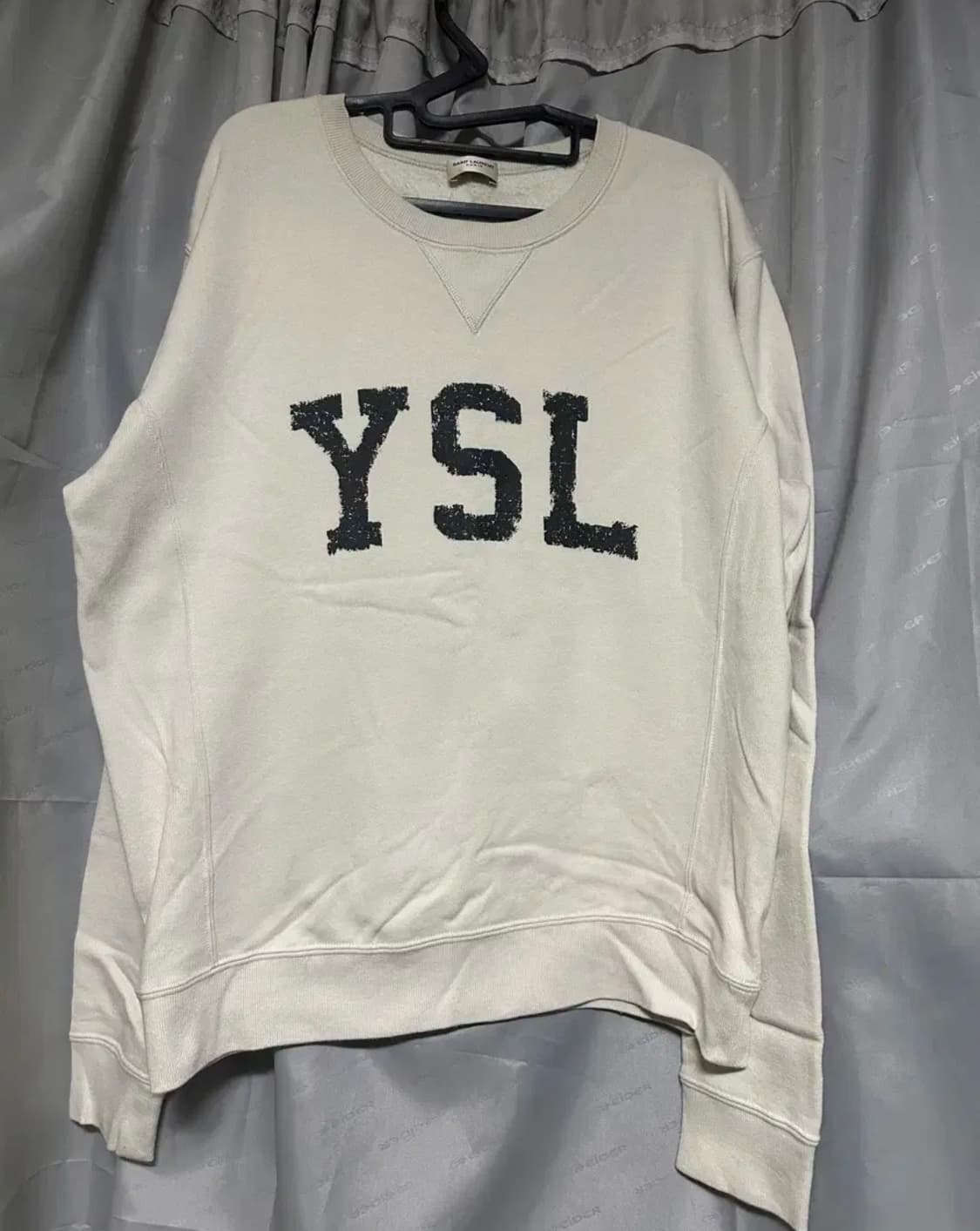 생로랑 ysl 빈티지 로고 맨투맨 스웻셔츠 상품이미지1