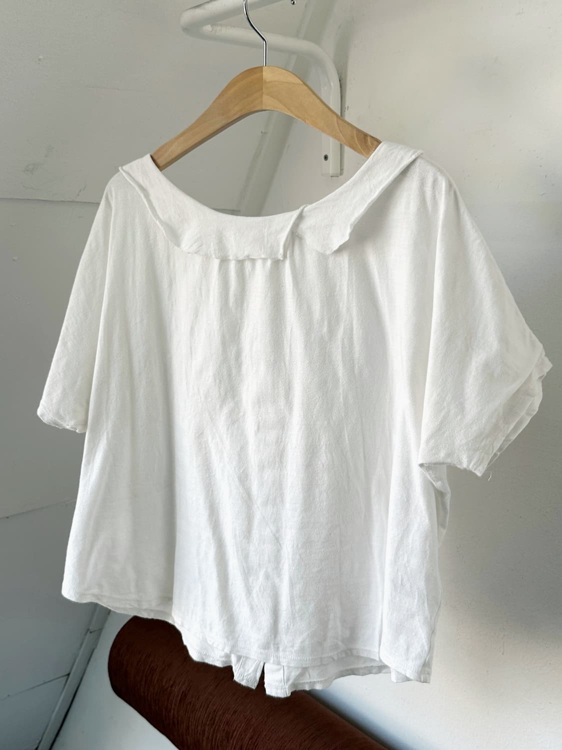 Stretched cotton stripe pattern top 상품이미지4
