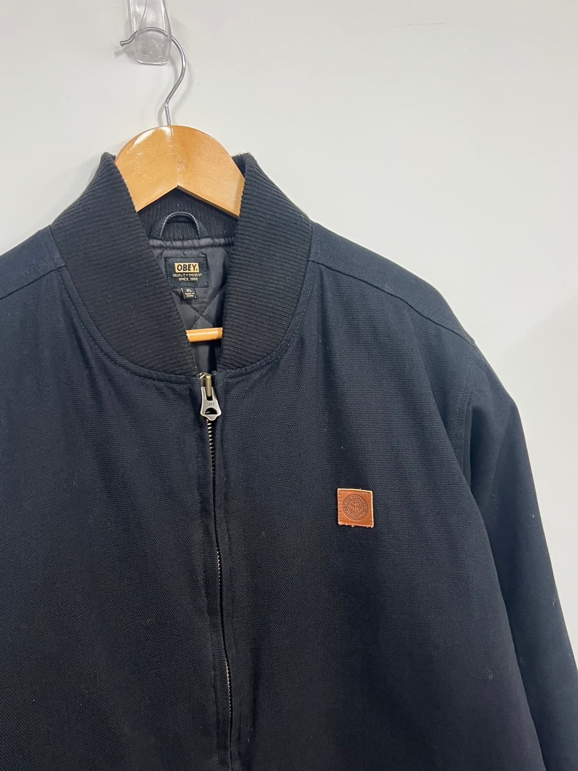 오베이 워크웨어 누빔 안감 워크 자켓 상품이미지2