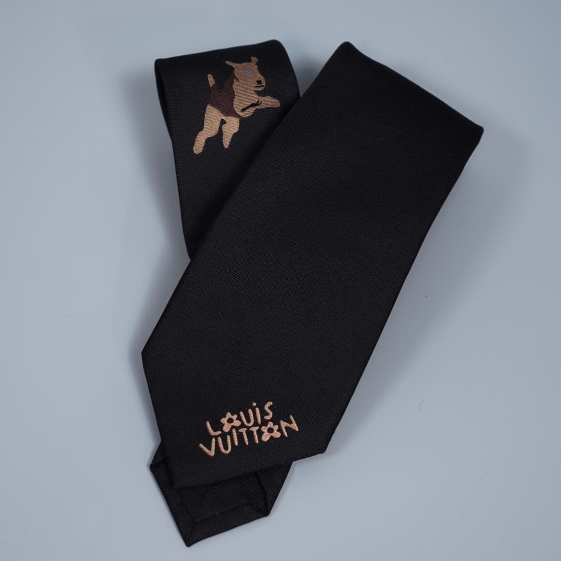 루이비통 X 타일러 점핑도그 넥타이 상품이미지5