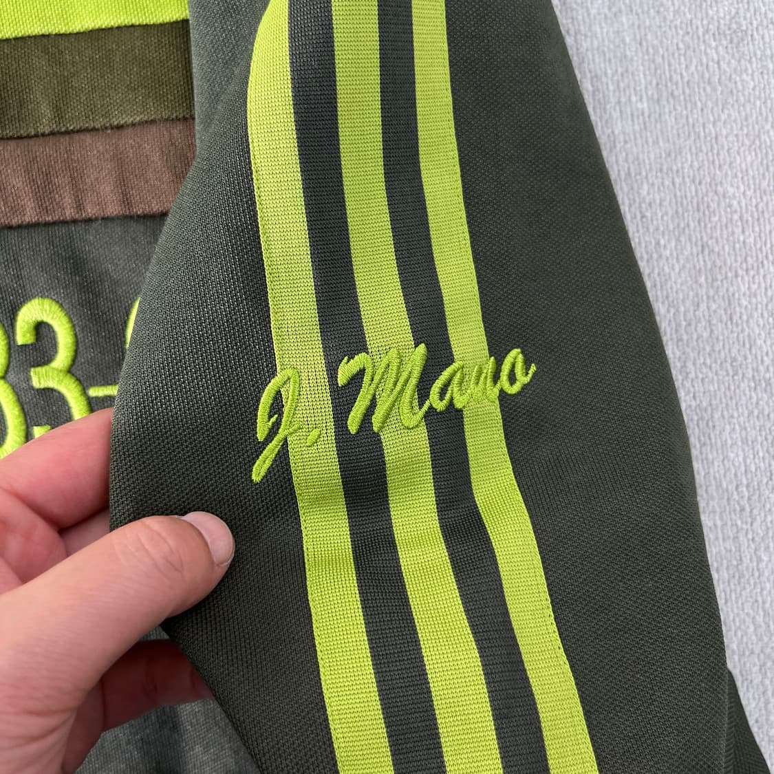 100 아디다스 X 오아이스 83-C 카키 트랙탑 져지 상품이미지4