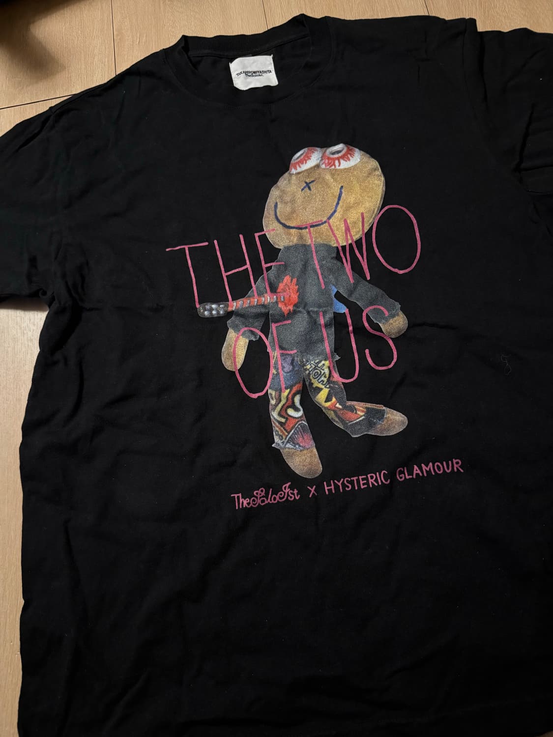 솔로이스트 x 히스테릭글래머 티셔츠 상품이미지1