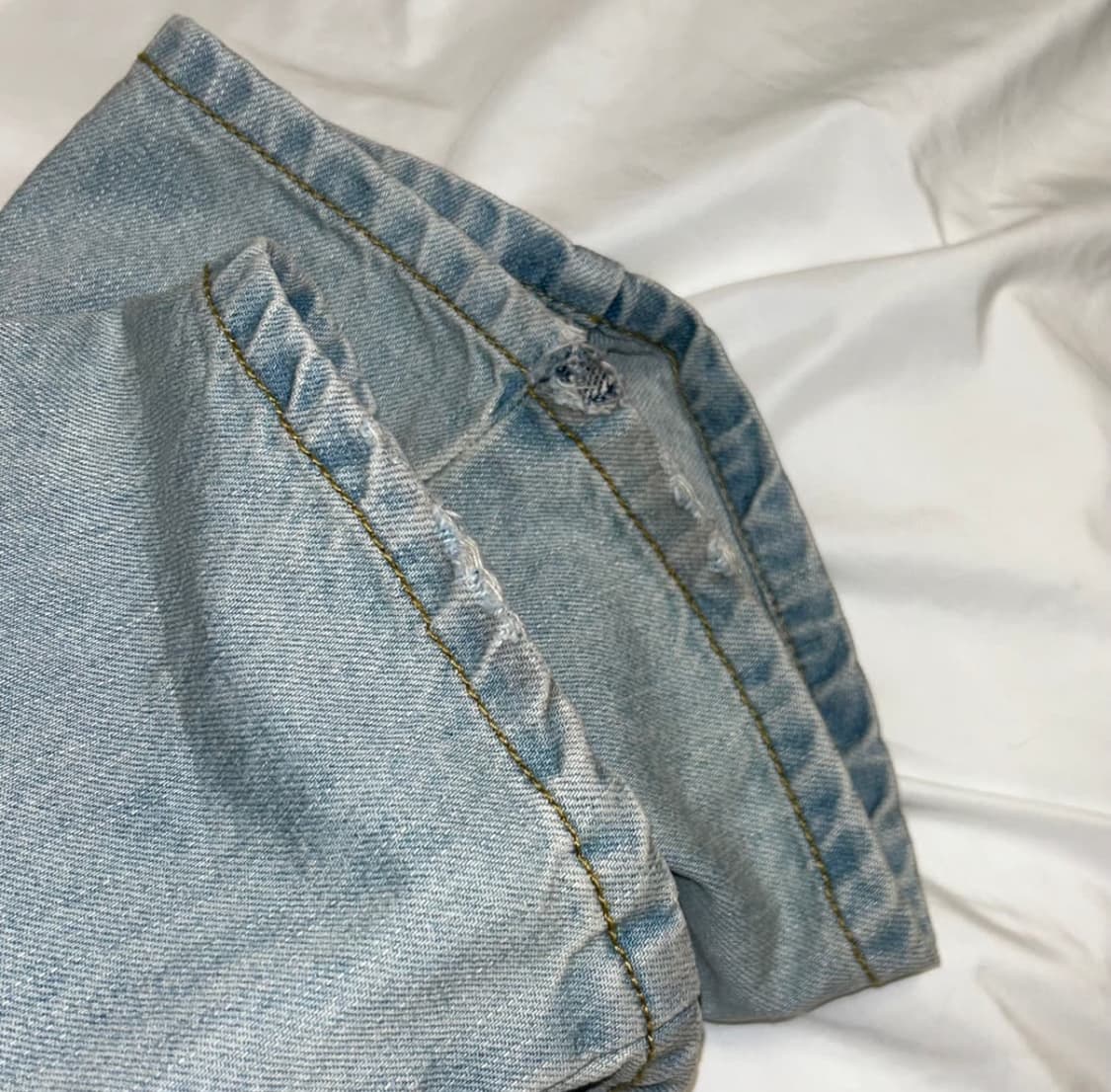 스컬프터 부츠컷 레이스 자수 새깅 부츠컷 팬츠 L 상품이미지7