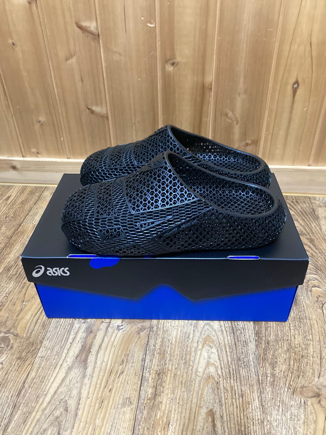 M 키코 아식스 스타이랙스 브리즈 블랙 3d 뮬 상품이미지1