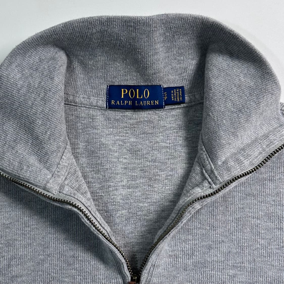폴로 랄프로렌 그레이 반집업 상품이미지4