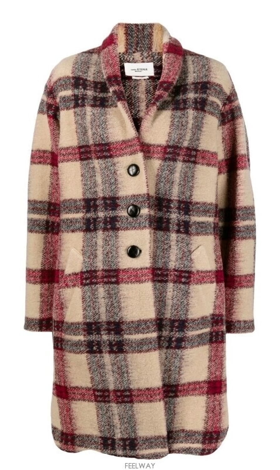 새상품) 이자벨마랑 에뚜왈 가브리엘 울 코트 22AMA1297-22A01 상품이미지5