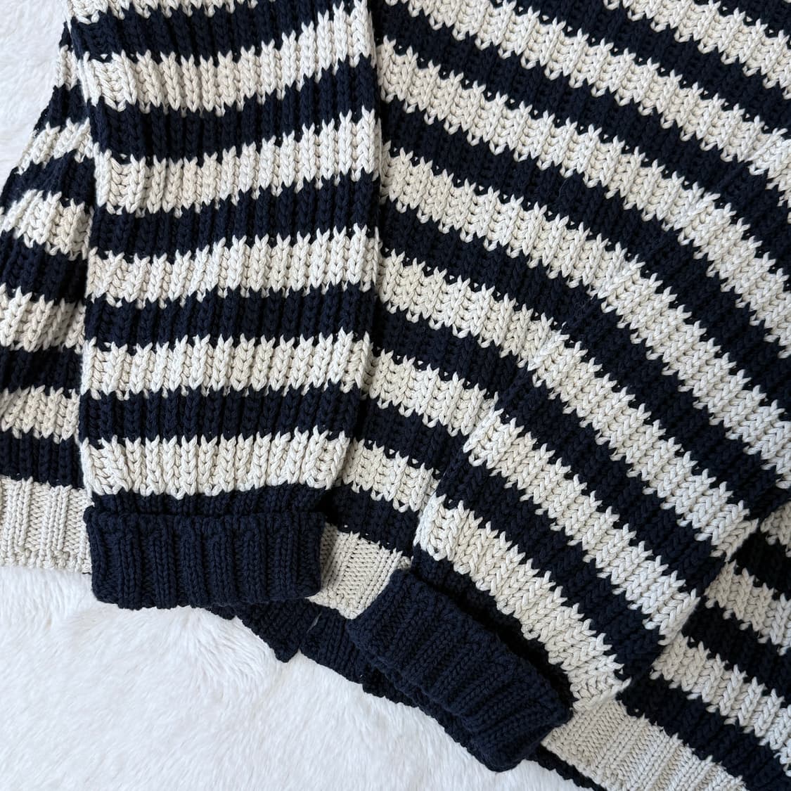 MAX&CO 막스앤코 스트라이프 니트 가디건 상품이미지5