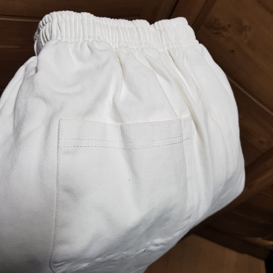 L-XL/새옷/남여 와이드면팬츠/화이트/2-영314/ 상품이미지4