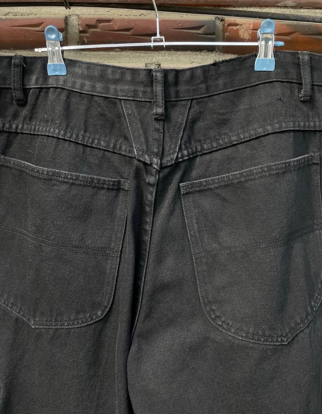 00s 빈티지 마리떼 블랙 버뮤다 팬츠 상품이미지6