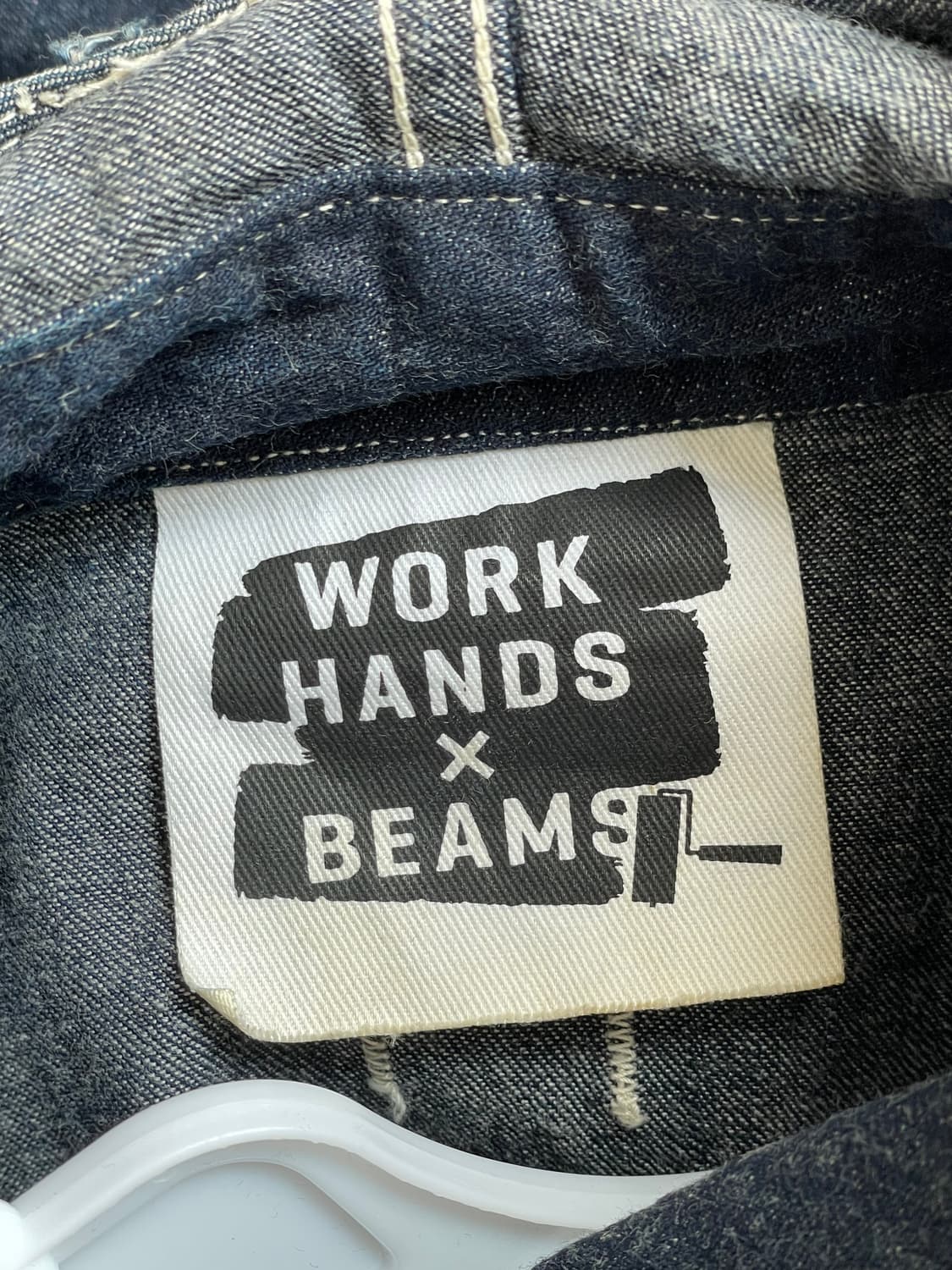 WORK HANDS X BEAMS 데님 후드 자켓 M 상품이미지3