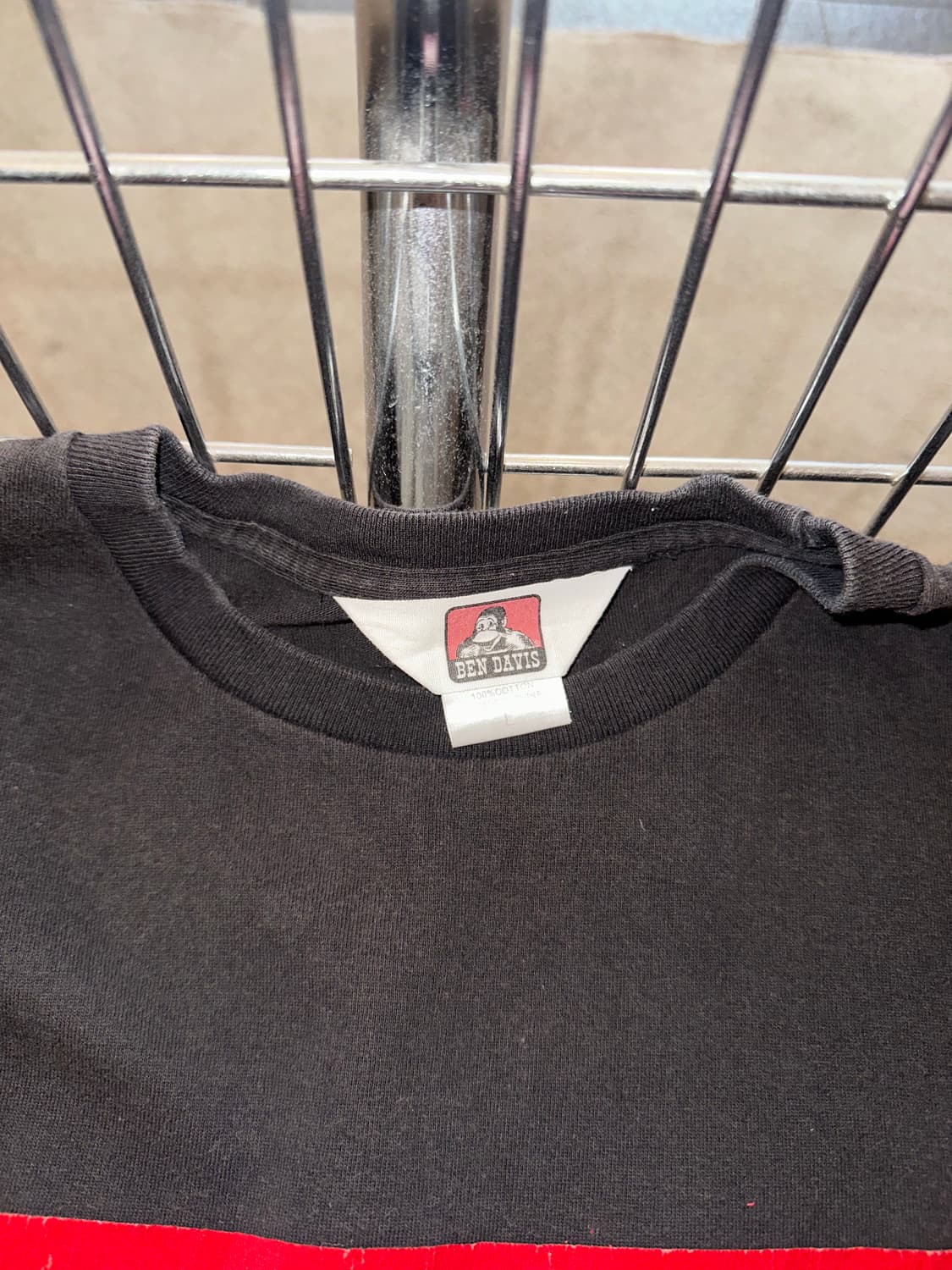 00’s Ben Davis box logo cotton T-shirt 상품이미지7