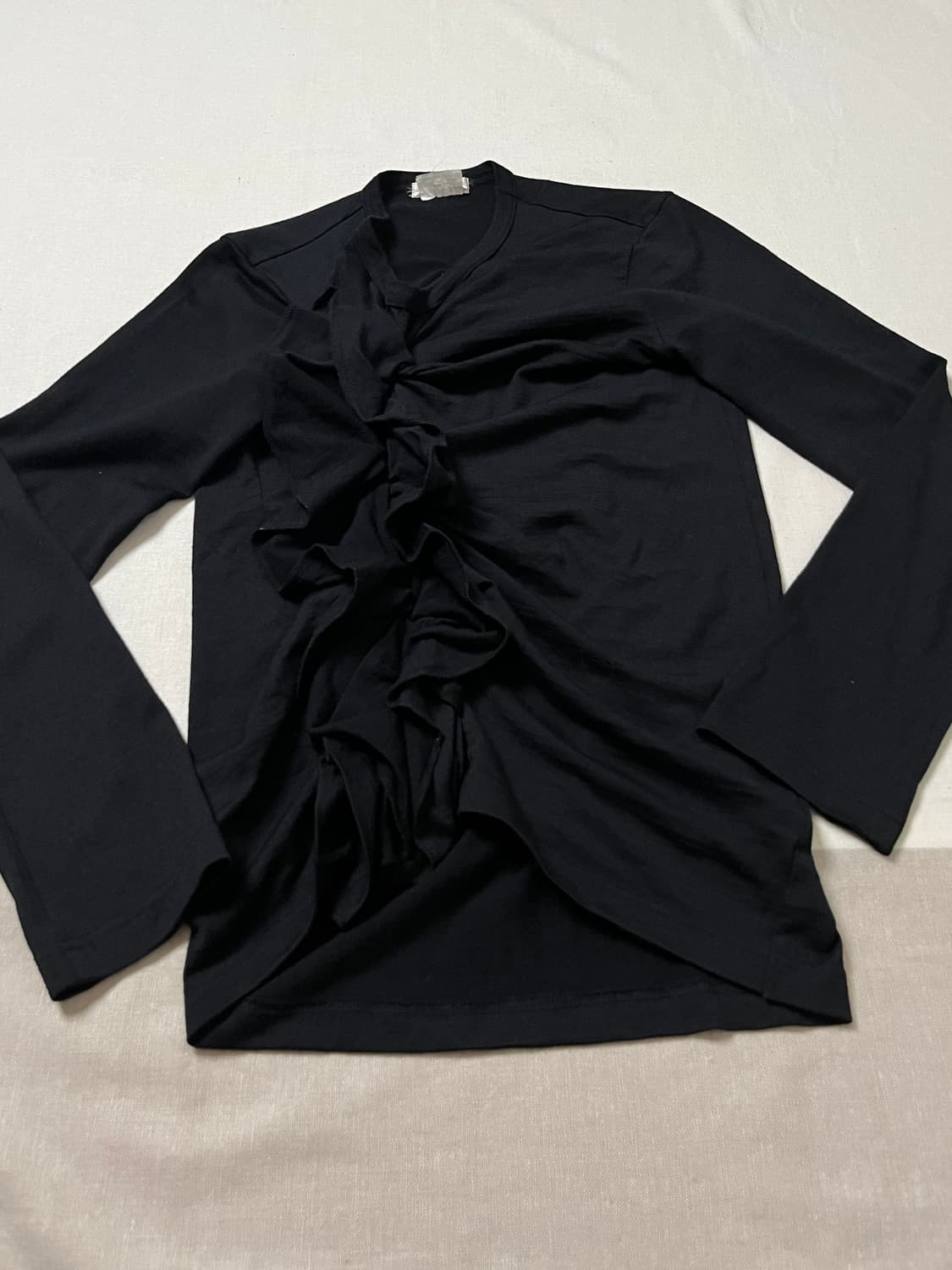 꼼데가르송 러플 울 컷앤소 comme des garcons 니트 상품이미지6