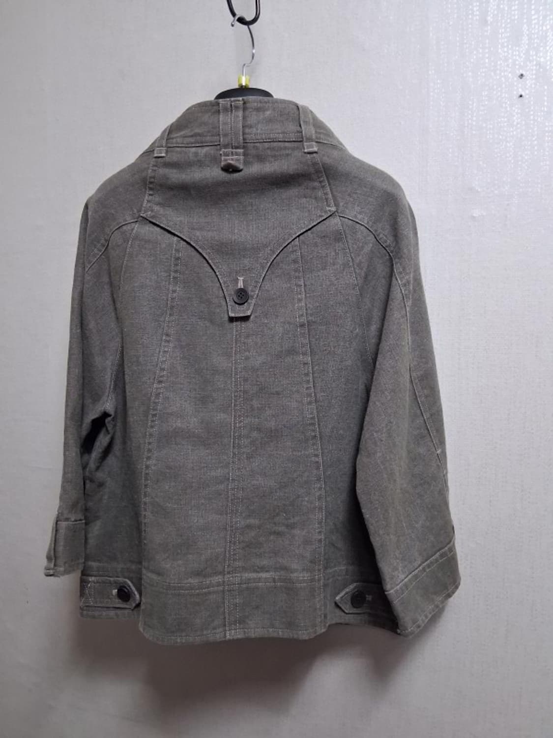 Pink Popillon 린넨 크롭쟈켓 5566 슬림체형 66까지 상품이미지2