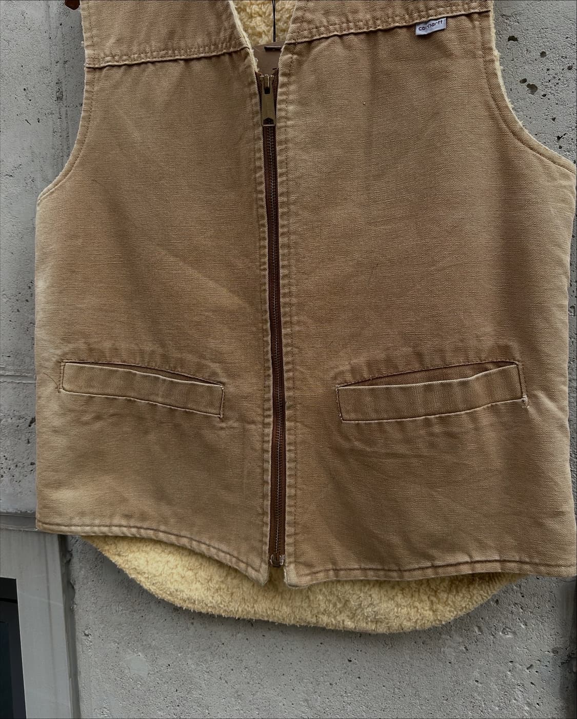 90s 칼하트 쉐르파 라이닝 컨버스 베스트 made in usa 상품이미지5