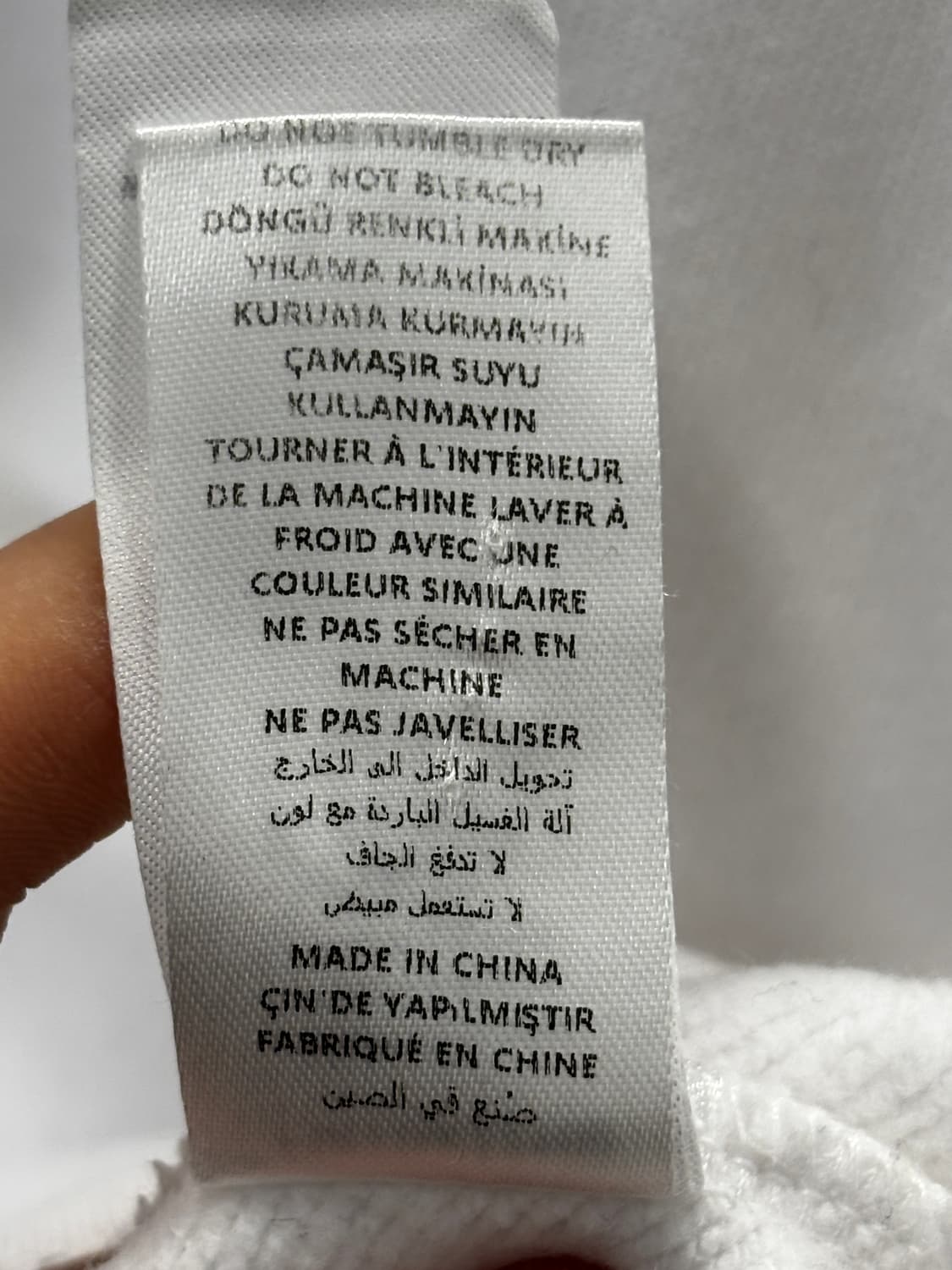 오프닝세레모니 Est.2002 화이트 맨투맨 L 상품이미지7